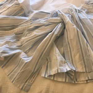 EUC shabby chic brand crib skirt